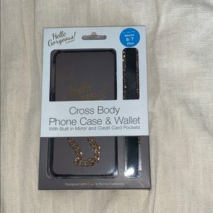 Cross body phone case and wallet :